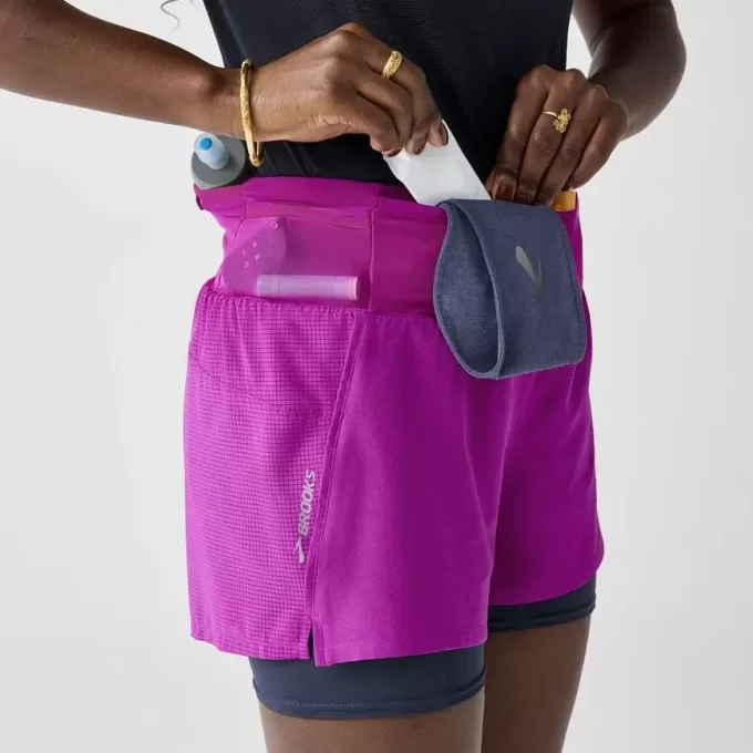 Brooks High Point 3″ 2-in-1 Short 2.0 Brooks High Point 3″ 2-in-1 Short 2.0