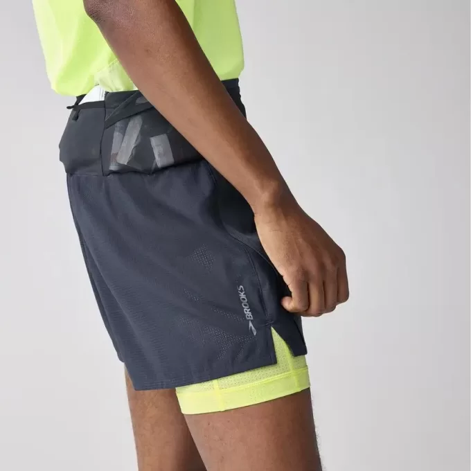Brooks High Point 5″ 2-in-1 Short 2.0 Brooks High Point 5″ 2-in-1 Short 2.0