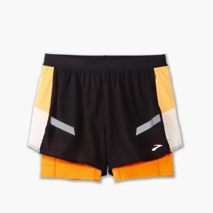 Brooks Run Visible 4″ 2-in-1 Short 2.0 Brooks Run Visible 4″ 2-in-1 Short 2.0